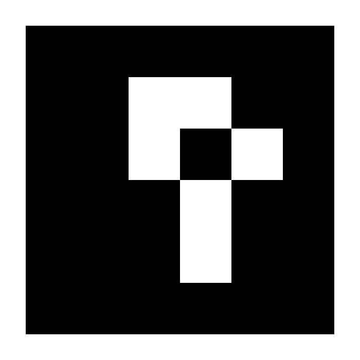 Top-left marker